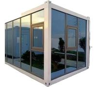 Case minuscole prefabbricate personalizzabili pieghevoli - 20ft/30ft/40ft Casa modulare del contenitore con camere da letto, cucina e bagno