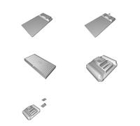Case Mod Batteria per FlySky FS-i6 FS-i6X Telecomando 18650 Stampato 3D