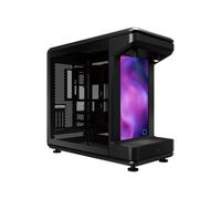Case open-frame COOLER MASTER MasterFrame 360 Stage LCD schermo verticale, vetro temperato, supporto ATX, illuminazione Nera - Nouvo