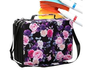 Case 'organizzatore marcatore - busta della custodia per marcatori di grandi dimensioni, borsa per lo stoccaggio dei marker | Casella di stoccaggio dei marker con sigillo ermetico per proteggere i