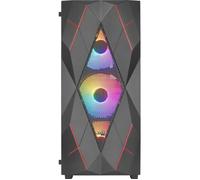 Case PC - AEROCOOL - Volcan G v1 (Nero) - Tower medio - Formato ATX - Senza alimentatore