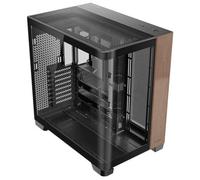 Case PC Antec C8 Curve Wood Full Tower Nero Trasparente Legno ATX ITX
