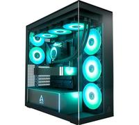 Arctic Xtender Black Clear Glass Midi/minitower ATX Cooler Ventola ACPCC00023A