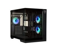 Case PC - BITFENIX - Triton - Cubo - ATX - Nero - Vetro temperato - USB-C e A-RGB