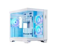 Case PC Chieftec GM-30W-TG-OP Cubo ATX Micro ATX Mini-ITX Bianco Multi