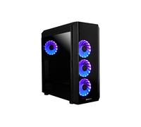 Chieftec Medium Tower ATX Scorpion 3 GL-03B-OP Custodia RGB con pannelli in vetro (nero) - Nouvo