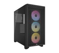 Case PC - CORSAIR - 3000D RGB AIRFLOW - ATX Medio Tower - 3 ventole AR120 RGB - Nero