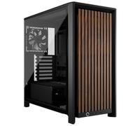 Case PC Corsair FRAME 4000D Wood RS nero noce semitorre modulare 4 ventole PWM