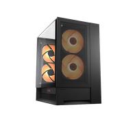 CASE PC COUGAR CGR-2WA3B-RGB OmnyX Mid Tower con Doppio Vetro Temperato e Raffreddamento Avanzato Nero