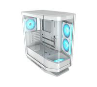 COUGAR FV270 White RGB Case Midi Tower Vetro Temprato No-Power E-ATX/CEB/ATX/mATX/Mini-ITX