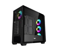 Case PC Darkflash DS900WD ATX Vetro Temperato Legno Nero