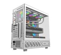 Case PC DarkFlash DS950 Bianco ATX/M-ATX/ITX 270° Vetro Temprato