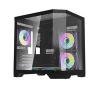 Case PC Darkflash FT350 Mini Tower 5 ventole ARGB Nero