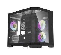 Case PC Darkflash FT418 Mini Tower 6 ventole ARGB Nero