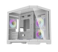 Case PC Darkflash FT418 Mini Tower Bianca con 6 Ventilatori ARGB