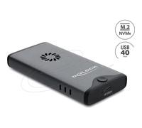 Case PC Delock SSD M.2 Metallo Thunderbolt 3/4/5 USB-C 40 Gbps