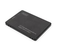 Case PC Digitus Adattatore SSD M.2 mSATA 2,5" Alluminio Nero Compatto
