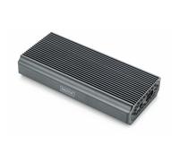 Case PC Digitus DA-71158 M.2 Alluminio Grigio USB 4.0 NVMe 40 Gbps Portatile