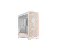 Case PC - FRACTAL DESIGN - Meshify 3 Ambience Pro RGB - E-ATX (277 mm) - 3 ventole - USB Type C 20 Gbps - Bianco