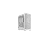 Case PC - FRACTAL DESIGN - Meshify 3 TG - E-ATX (277 mm) - 3 ventilatori - USB Type C da 20 Gbps - Bianco