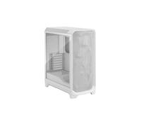 Case PC - FRACTAL DESIGN - Meshify 3 TG - E-ATX (277 mm) - 3 ventole - USB Type C 20 Gbps - Bianco