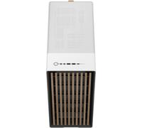 Fractal Design North Chalk White TG Clear