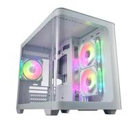FSP S380-Wa Gehäuse Micro Tower mITX mATX white ARGB Tower POC0000244