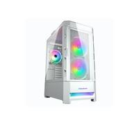 Case PC Gaming - Cougar Gaming - DUOFACE RGB WHITE - Include 2 ventole ARGB da 140 mm, una ventola ARGB da 120 mm