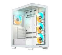 Case PC Gigabyte C500 Panoramic Stealth Bianco ATX Finestra Laterale Vetro Temperato