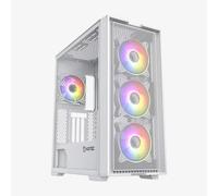Case PC Hiditec H2 AIR ARGB Torre Bianco E-ATX Multi Ventilazione RGB Case PC Hiditec H2 AIR ARGB Torre Bianco E-ATX Multi Ventilazione RGB