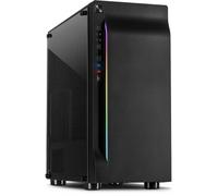 Case PC Inter-Tech A-3411 Creek Torre Nero ATX micro ATX