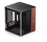 Case PC Jonsbo Tk-0 Nero Mini-ITX Pannelli Noce Gestione Cavi