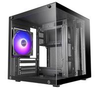 Case PC Mars Gaming Mc-cube MicroATX Cristallo Temprato ARGB Nero