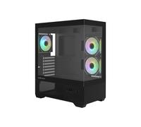 Case PC Medio tower ZALMAN Chronix V2 ZM-CHROV2BK Vetro temperato 3x A-RGB USB-C Nero - Nouvo