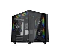 Case PC mini cube XIGMATEK Aqua M Lite EN44410 Micro-ATX Nero 5 ventilatori 120 mm ARGB USB 3.0 HD Audio - Nouvo