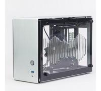 Case PC Mini Tower - ZALMAN - M2 - Argento - Mini-ITX - 2 vani interni - 1 ventilatore 80mm