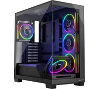 Case PC Modecom Volcano Stellar 5F ARGB Nera