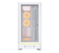 Case PC Montech HS01 PRO Torre Midi Bianca Illuminazione ARGB