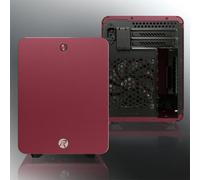 Case PC Raijintek Metis Plus Mini Tower Rosso Mini-ITX Alluminio