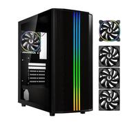 Case PC senza alimentatore - BITFENIX Saber Mesh (Nero) - Medio tower - Formato ATX - Nouvo
