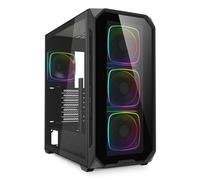 Case PC Sharkoon AK5G RGB Mid Tower Nero ATX Micro-ATX Mini-ITX