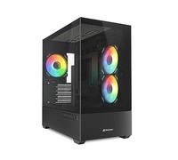 Case Sharkoon MK6 RGB Tower Tempered Glass Nero