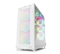 Case PC Sharkoon REV300 Torre ATX Vetro Temperato Bianco
