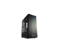 Case PC - SHARKOON - Slider RVB - Midi ATX - Vetro temperato - LED RGB con controllo manuale