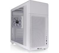 Thermaltake TR300 TG Snow | White | Tempered Glass | Power Extension Cord | 120 mm White Fan