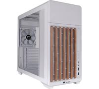 Thermaltake TR300 WS Snow | White | Tempered Glass | Power Extension Cord | 120 mm White Fan