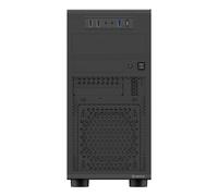 UNYKAch Aero C15 - Case per PC Micro ATX, USB-C frontale + USB 3.0, ventola da 80 mm inclusa, compatibile con mATX/ITX, GPU fino a 300 mm, 2 SSD + 2 HDD, alloggiamento esterno da 5,25" per DVD o
