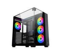 Case PC Xigmatek 90382 Aqua V Vetro Temperato ARGB Grand Tour Nero