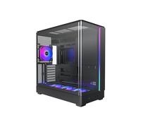 Case per computer tower medio nero - Montech - Montech King 45 Pro - Acciaio e vetro temperato - 45 x 24,5 x 46,2 cm