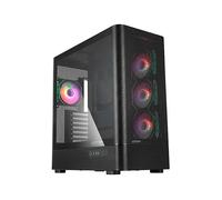 CASE PER PC ABYSM GAMING Danube Sava H500 II Air - Materiale in acciaio SPCC e vetro temperato